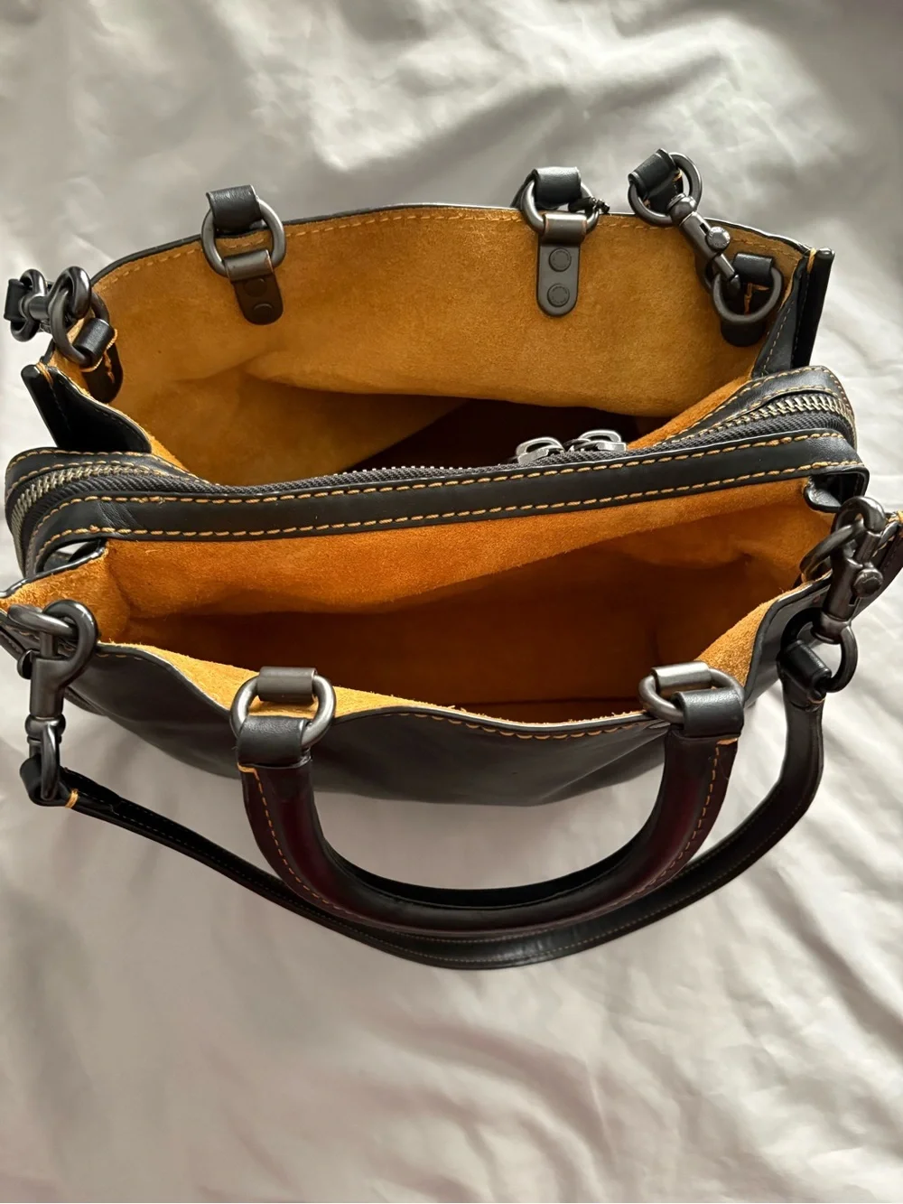 Coach 1941 Rogue Car Sequin Embellishment Bag 20315
